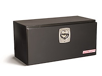 536-5-02 Underbed Box, 6.2 ft., Height: 18.13 in., Length: 36.63 in., Width: 18.25 in., Gloss Black, Heavy-Duty Welded, Steel