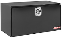 550-5-02 Underbed Box, 16.2 ft., Height: 24.13 in., Length: 48.13 in., Width: 24.25 in., Gloss Black, Heavy-Duty Welded, Steel