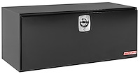 562-5-02 Underbed Box, 20.0 ft., Height: 24.13 in., Length: 60.13 in., Width: 24.25 in., Gloss Black, Heavy-Duty Welded, Steel