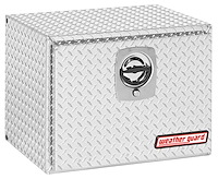 627-0-02 Underbed Box, 4.3 ft., Height: 18 in., Length: 24.13 in., Width: 18 in., Clear, Heavy-Duty Welded, Aluminum
