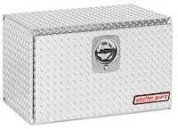 631-0-02 Underbed Box, 5.4 ft., Height: 18 in., Length: 30.13 in., Width: 18 in., Clear, Heavy-Duty Welded, Aluminum