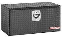 636-5-02 Underbed Box, 6.5 ft., Height: 18 in., Length: 36.63 in., Width: 18 in., Gloss Black, Heavy-Duty Welded, Aluminum