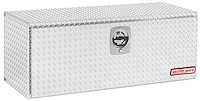 648-0-02 Underbed Box, 8.6 ft., Height: 19 in., Length: 48.13 in., Width: 18 in., Clear, Heavy-Duty Welded, Aluminum