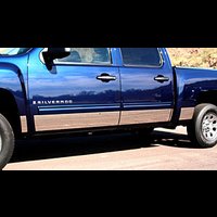 Stainless Steel Rocker Panels 1988-98 GM C/K Series Truck