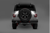 Spare Tire Carrier LED Mounting Kit for 2018 Jeep Wrangler JL
