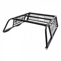MOLLE Overland Truck Bed Rack with (2) 3 in. White Pod Lights Fits 2014-2021 Toyota Tundra