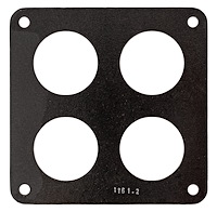 FOG-1161-2 Carb Base Gasket, Holley Dominator 4 Hole, Paper w/Silicone Coating, 2.05 in. Dia., .060 in.