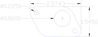FOG-1163 Cam Sensor Gasket, Cummins B-series 5.9L I-6 24V, Paper w/Silicone Coating, .030 in.