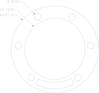 FOG-1209 Reverse Idler Housing Gasket, Chevy ZF-60 6-SPEED, .030 in.