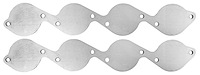 FOG-3013A Aluminum Exhaust Port Covers, Chevy BB Stk. 396-454CI Gen. 4