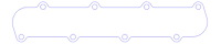 FOG-3140P Plastic Exhaust Port Covers, Ford MOD Stk. 4.6L-5.4L Dohc 1993-2011