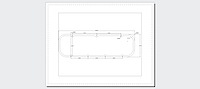 FOG-6004 Valve Cover Gaskets, Chevy Big Block 396-454ci Gen. 4/5, Thickness: .060 in., Paper w/Silicone
