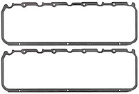 FOG-6111-2 Valve Cover Gaskets, Chevy Big Block/Brodix PB 1203 7-Bolt, Thickness: .120 in., Paper w/Silicone
