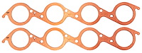 FOG-7013C RCC Header Gaskets Chevy Gen 4 396-454CI BB, X-Large Round Port