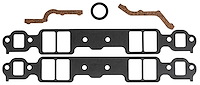 FOG-8001-3 Intake Gaskets, Chevy SB 265-400ci, Port: 1.30 in. x 2.08 in., Thickness: .050 in., Steelcore Laminate w/Silicone