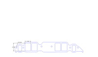 FOG-8015 Intake Gaskets, Chevy BB 396-454ci, w/o Upper Bolt Hole, Thickness: 060 in., Port: 1.85 in. x 2.55 in., Paper