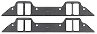 FOG-8080-2 Intake Gaskets, Chrysler Big Block 361-440ci, Port: 1.18 in. x 2.28 in., Thickness: .120 in., Paper w/Silicone