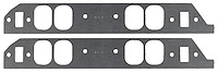 FOG-8284-2 Intake Gaskets, Chevy/Brodix BB Headhunter 383, Thickness: .120 in., Port: 1.96 in. x 2.60 in., Paper w/Silicone