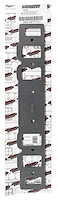 FOG-8383-2 Intake Gaskets, Oldsmobile 455ci Edelbrock Performer Rpm, Port: 1.38 in. x 2.38 in., Thickness: .120 in., Paper