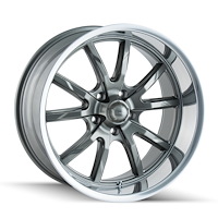650-7861G 650-Series Wheel [Size: 17" x 8"] Gloss Grey Polished Finish