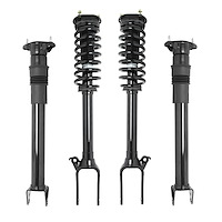 4-11910-12-512900 Front/Rear Suspension Strut & Coil Spring Assembly Shock Absorber Set Fits Select Mercedes-Benz [Front/Rear]