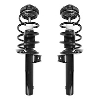 2-11060-001 Suspension Strut & Coil Spring Assembly Set Fits Select Audi/Volkswagen [Front]