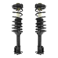 2-15200-001 Suspension Strut & Coil Spring Assembly Set Fits Select Ford Escort, Mercury Tracer, Mazda 323, Mazda Protege [Rear]