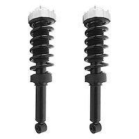 2-15240-001 Suspension Strut & Coil Spring Assembly Set Fits Select Porsche Cayenne, Audi Q7, Volkswagen Touareg [Rear]
