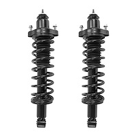 2-16010-001 Suspension Strut & Coil Spring Assembly Set Fits Select Mitsubishi Lancer [Rear]