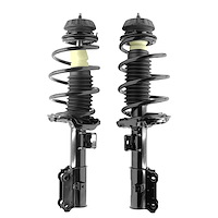 2-13063-13064-001 Complete Strut Assembly Fits Select Kia Rio, Hyundai Accent [Front]