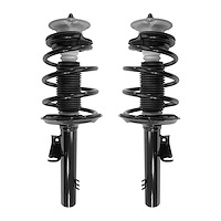 2-13221-13222-001 Suspension Strut & Coil Spring Assembly Set Fits Select BMW X3 [Front]