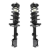 2-15051-15052-001 Suspension Strut & Coil Spring Assembly Set Fits Select Chevy Prizm, Geo Prizm, Toyota Corolla [Rear]