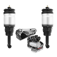 2-18-573000-H Rear Non-Electronic Suspension Air Strut Assembly Set Fits Select Land Rover [Rear]