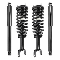4-11096-256400-001 Front & Rear Suspension Strut & Coil Spring Assembly Fits Select Mopar [Front & Rear]