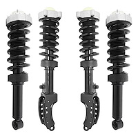 4-11104-15240-001 Front & Rear Suspension Strut & Coil Spring Assembly Kit Fits Select Porsche/Volkswagen [Front & Rear]