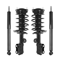4-11106-254110-001 Suspension Strut & Coil Spring Assembly Fits Select Toyota Prius, Toyota Prius Plug-In [Front/Rear]