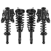 4-11114-15071-001 Front & Rear Suspension Strut & Coil Spring Assembly Kit Fits Select Kia Optima, Kia Magentis, Hyundai Sonata