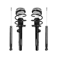4-11371-259010-001 Front & Rear Suspension Strut & Coil Spring Assembly Fits Select BMW [Front & Rear]