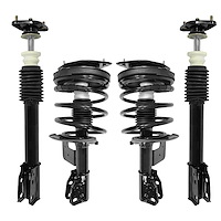 4-11420-15390-001 Front & Rear Suspension Strut & Coil Spring Assembly Kit Fits Select GM [Front & Rear]