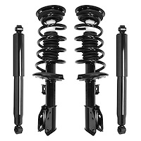 4-11873-251140-001 Front & Rear Suspension Strut & Coil Spring Assembly Fits Select GM [Front & Rear]
