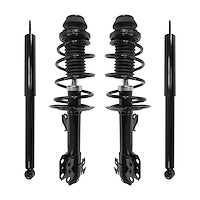 4-13071-254130-001 Front & Rear Suspension Strut & Coil Spring Assembly Fits Select Scion xD [Front & Rear]