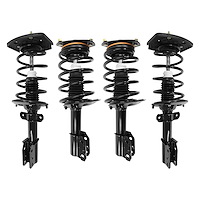 4-13100-15313-001 Front & Rear Suspension Strut & Coil Spring Assemby Set Fits Select Chevy Impala [Front & Rear]