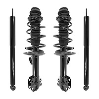 4-13331-259980-001 Front & Rear Complete Strut Assembly Shock Absorber Kit Fits Select Scion xD [Front & Rear]