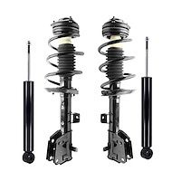 4-13681-253410-001 Front & Rear Complete Strut Assembly Shock Absorber Kit Fits Select Chrysler Pacifica [Front & Rear]