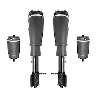 4-18-172001-4 Non-Electronic Suspension Air Strut Assembly Air Spring Kit Fits Select Land Rover Range Rover [Front & Rear]