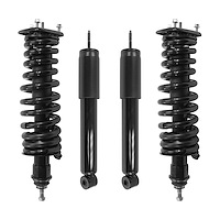 4-257130-15290-001 Front & Rear Suspension Strut & Coil Spring Assembly Fits Select Mercedes-Benz [Front & Rear]