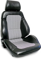 80-1000-41L-XL Rally XL Recliner Seat, Left/Driver Side, Houndstooth [Extra Wide]