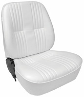 80-1400-53R Pro90 Lowback Recliner Seat, Right/Passenger Side, White Vinyl