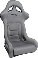 80-1780-62 Drifter Fixed-Back Seat, Grey Velour