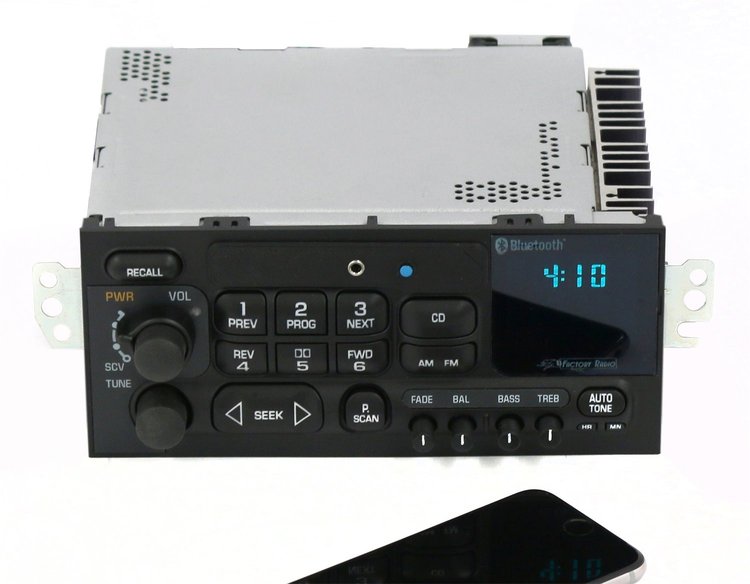 638-01182-CS-A-BT AM/FM Radio 95-02 (sometimes up to 05) Chevrolet car factory OEM